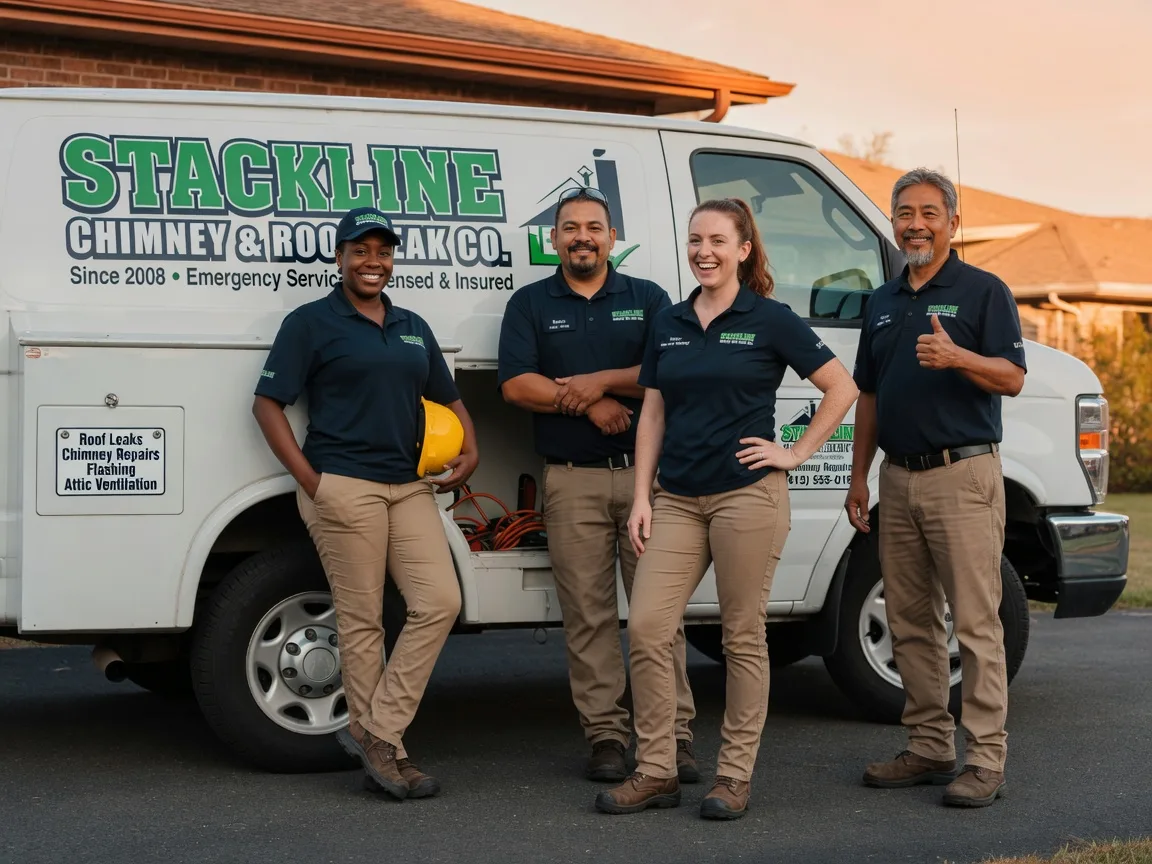 Chimney flashing repair company in Lakeland, LA